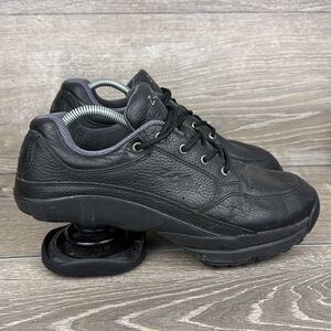 Z-Coil Legend Men’s Sz 8/EU 41 Black Leather Spring Comfort Pain Relief Sneakers